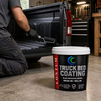Peinture noire mate pour benne de camion, peinture protectrice pour benne de pick-up, hayons, remorques, boîtes à outils et surfaces métalliques