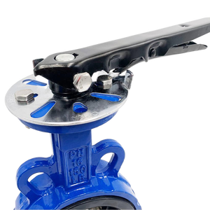 Ggg50 dễ uốn sắt Wafer bướm van mềm con dấu hướng dẫn sử dụng đòn bẩy loại D71x-16Q DN50 <span class=keywords><strong>dn600</strong></span> - Product Image 2