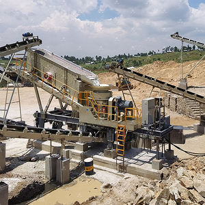 בנייה מלאה סט חומרי פסולת בטון ריסוק מכונת מיחזור, קל לנוע בבטון נייד - Product Image 4