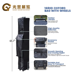 Nhà Máy Giá triển lãm marquee 3x3 có thể gập lại Lều bật lên Lều bãi biển gazebo ngoài trời không thấm nước Lều 10x20 - Product Image 5