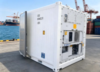 Conteneur frigorifique à température contrôlée certifié BV CSC 10FT 20FT 40FT pour expédition