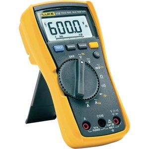 Multimètre Fluke 115 True RMS 600 V 10 A numérique pour mesurer la tension, l'impédance et le courant - Product Image 1