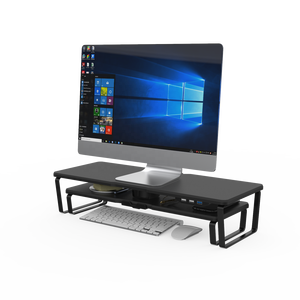 USB3.0 <span class=keywords><strong>Portable</strong></span> moniteur support <span class=keywords><strong>pour</strong></span> ordinateur <span class=keywords><strong>portable</strong></span> en bois moniteur Base support pliable <span class=keywords><strong>bureau</strong></span> école maison ordinateur <span class=keywords><strong>bureau</strong></span> en bois Riser <span class=keywords><strong>pour</strong></span> - Product Image 3