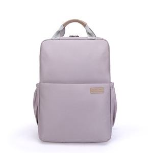Laptop Backpack Light Blue Solid Color 8 Inch <b>Computer</b> <b>Bag</b> For Travel Leisure Outdoor Use - Product Image 3