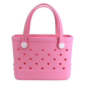 Sac de plage en caoutchouc EVA léger, imperméable, design classique, unisexe, grande capacité, sac fourre-tout en EVA - Product Image 3