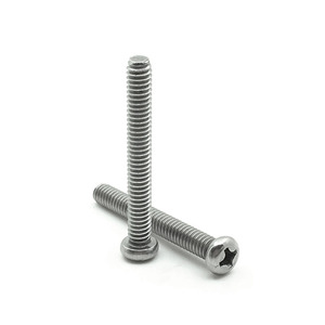 สกรูหัวกลม NOMOSION M4x32 มม. สแตนเลส 304 เกรด 8.8 สกรูเครื่องจักร - Product Image 4