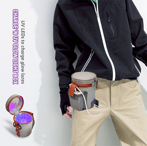 Nomadism Charge ประดิษฐ์กล่องไฟเรืองแสง UV ซิลิโคนทนทานและพลาสติก minnow - Product Image 4