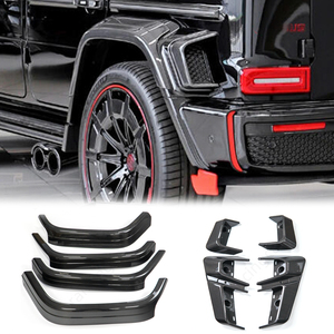Alerones de Fibra de Carbono Seca para Ventilaciones de Guardabarros, Aletas de Viento para Mercedes-Benz Clase G W464 W465 G63 G900 Rocket Edition Estilo B - Product Image 2