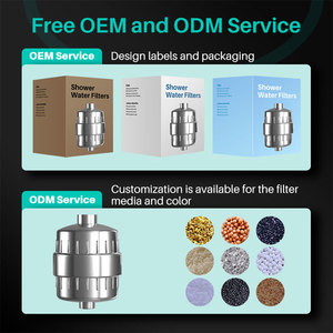 Grifo de <span class=keywords><strong>Ducha</strong></span> con Filtro de Agua de 15 Etapas Personalizable, Juego de Cabezal de <span class=keywords><strong>Ducha</strong></span> Filtrante Portátil para Agua Dura, Elimina el Cloro - Product Image 6