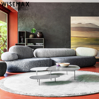 Canapé modulaire WISEMAX, design unique, tissu, nouveau canapé pour salon, salle d'attente