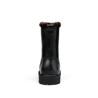 Bottes d'hiver en cuir pour hommes grandes tailles, pointures 37-52, antidérapantes, à lacets, fabriquées à la main en cuir véritable, chaussures décontractées et tendance