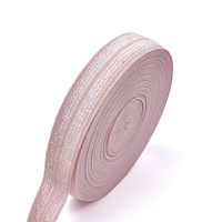 Bande élastique plate à pliure pour couture, sous-vêtements, pantalons, soutiens-gorge, ceintures, en Spandex/Nylon, sangle réglable et souple pour vêtements