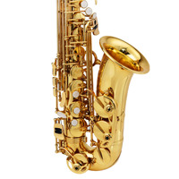 Factory Wholesale Professional High-Grade Gold Lacquered Brass Eb Alto Saxophone Wind Instrument Rust Resistant