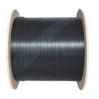 Câble de branchement extérieur FTTH à 4 fibres optiques GJXH G657A avec gaine LSZH – Prix le plus bas