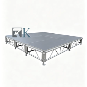 เวทีอลูมิเนียมแบบเคลื่อนย้ายได้สำหรับงานกลางแจ้ง ดีไซน์โรแมนติก รุ่นใหม่ล่าสุด เหมาะสำหรับงานแต่งงาน งานปาร์ตี้ คอนเสิร์ต และการแสดงต่างๆ - Product Image 1