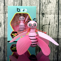 Mini drone abeille volant, jouets à induction, avion électrique en plastique, hélicoptère RC à induction, jouet lumineux à induction, cadeaux pour enfants