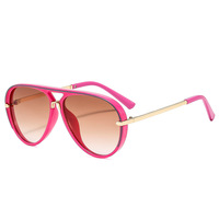 Nouvelles Lunettes de Soleil Unisexe Tendance Anti-UV400 à Monture Complète Double Pont pour Conduite et Activités Extérieures