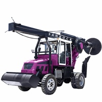 Foreuse rotative portable à rotation rapide et stable, machine de construction, foreuse rotative hydraulique