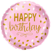 Promo Spesial Balon Foil 18 Inch Happy Birthday Motif Bintang Pelangi untuk Dekorasi Pesta Ulang Tahun