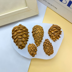 Pine Cone Silicone Mold, Dried Fruit Mold, Chocolate Mold, Mousse <b>Cake</b> Mold, Baking Silicone Mold, DIY Handmade Dessert Decor - Product Image 5