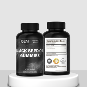 เยลลี่น้ำมันเมล็ดดำ OEM ช่วยบำรุงสุขภาพตับและผิว อาหารเสริมเพื่อสุขภาพ พร้อมวิตามินอีและนิเกลลา ซาติวา - Product Image 1