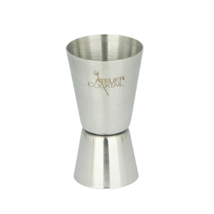Double jigging pour Bar-mesure, 20/40ml, en acier inoxydable, tasse à <span class=keywords><strong>Cocktail</strong></span> - Product Image 2