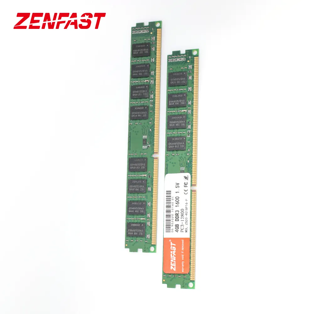 ZENFAST Wholesale Memory RAM DDR3 4GB 8GB 1333MHz 1600MHz DDR3 Bulk RAM Memory for Desktop