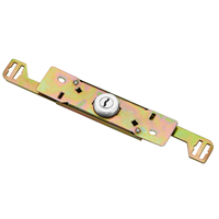 Design moderne de haute qualité Volet roulant Serrure de porte Couleur dorée Moyen ouvert avec Logo personnalisé Matériau en fer Prix d'usine