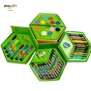 Fournisseur d'usine – Kit d'art pour enfants <span class=keywords><strong>marque</strong></span> MQ pour dessin et <span class=keywords><strong>peinture</strong></span> avec <span class=keywords><strong>peinture</strong></span> acrylique et papeterie en plastique, emballé en boîte colorée - Product Image 1