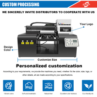 Imprimante jet d'encre UV 3040uv avec tête d'impression DX7, 2880 DPI, automatique, pour autocollants DTF et impression à plat, état neuf