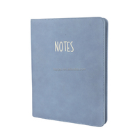 Carpeta de Presentación de Cuero PU Genuino Marca TSH, con Logotipo Personalizado, Tamaño A4, Modelo TSH-L004A4Z para Uso Escolar
