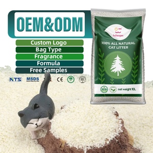 Échantillons Gratuits – Litière pour Chat en Cassave, Marque Blanche, Vente en Gros, Premium, Forte Agglomération, Propre et Sans Poussière, Soluble dans l'Eau - Product Image 1