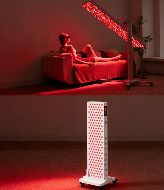 Full Body Red Light Therapy Panel 660nm 850nm Standing Infrared LED Panel for Home & Clinic ODM/OEM Muscle Recovery Sleep Aid