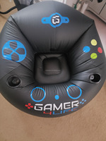 Fauteuil de salon gonflable moderne en PVC écologique, pliable et portable, pour enfants, adolescents, soirées cinéma en famille, dortoirs, fêtes