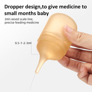 موزع أدوية الأطفال بدون انسكاب بتصميم خالي من BPA زجاجات غسول بخاخ للسفر من 0 إلى 12 شهرًا - Product Image 5