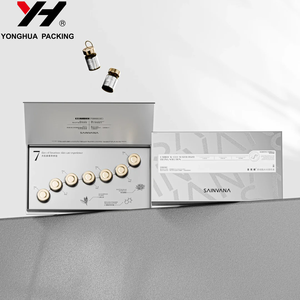 Bao bì hộp thiết kế sáng tạo hộp các Tông Bạc Hỗ trợ in logo thương hiệu phù hợp cho Hộp Quà Tặng sản phẩm chăm sóc da - Product Image 3