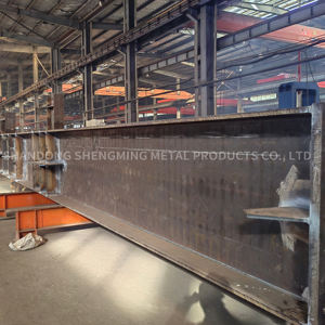 Structure en acier préfabriquée pour bâtiment commercial, poutre en H Q355B/Q235B, pour bureaux / chantiers, structure de charge lourde - Product Image 4