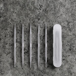 Herramienta de Puntillismo de Doble Cabeza de Acero Inoxidable, 5 Piezas HONGSTARS para Uso en Salón de Belleza - Product Image 3