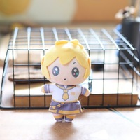 Porte-clés en peluche Anime, mini pendentif en peluche Hatsune Miku pour la décoration de sacs d'école, cadeau d'anniversaire pour fans de cosplay