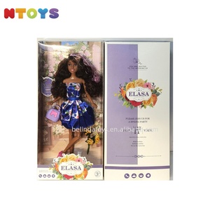 Bambola di Moda <span class=keywords><strong>Belinda</strong></span> Economica e Popolare, 11,5 Pollici, Capelli Ricci Neri, Set con 11 Articolazioni, Corpo Solido, Regalo per Ragazze - Product Image 4