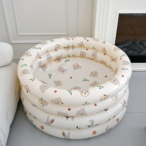 Piscina inflable redonda de PVC TANYOZHE para bebés y niños pequeños, piscina de juegos para interiores y exteriores, para mayores de 3 años - Product Image 3