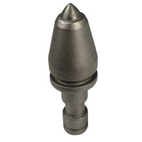 DRILLMORE Embouts de burin à tige ronde à dents coniques BC86 en acier 35CrMnSi, 30 PIÈCES/BOÎTE pour outils de perçage