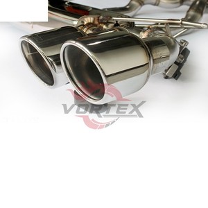 ท่อไอเสียแบบ Catback สแตนเลส Vortex SS304 พร้อมวาล์วและปลายท่อแบบ Quad Outlet สำหรับ Jaguar F-Type Sport Muffler - Product Image 6