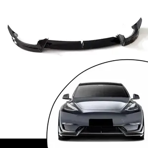 Anti Collision Front Bar Protection Anti Collision for Tesla Model 3/y Three Section Front Lip