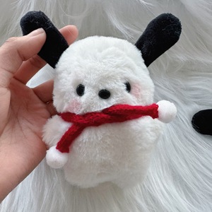 Peluche <span class=keywords><strong>chien</strong></span> Kawaii super douce en coton PP, jouet anti-stress, poupée animale en maille de dessin animé pour décoration intérieure et cadeau - Product Image 5