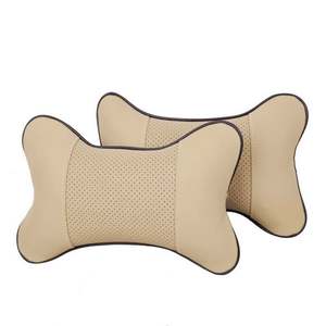 Coussins d'appui-tête de voiture, oreillers de nuque en PU, mousse à mémoire de forme, quatre saisons, oreiller simple, accessoires de voiture, coussins d'appui-tête de voiture - Product Image 2