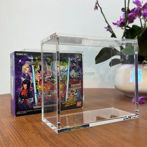 Boîte de protection en acrylique transparente personnalisée TCG pour jeu de cartes <span class=keywords><strong>Dragon</strong></span> <span class=keywords><strong>Ball</strong></span> <span class=keywords><strong>Super</strong></span>, présentoir pour booster box, étui pour <span class=keywords><strong>DRAGON</strong></span> <span class=keywords><strong>BALL</strong></span> Z:KAKAROT Season Pass - Product Image 4
