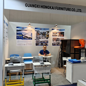 โต๊ะและเก้าอี้เฟอร์นิเจอร์ห้องเรียนแบบถอดได้ปรับความสูงได้ - Product Image 6