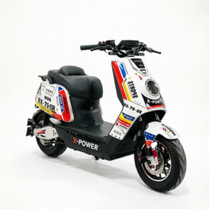 Moto électrique <span class=keywords><strong>Red</strong></span> <span class=keywords><strong>Bull</strong></span> PLUS pour adultes, 1455 mm d'entre-axe étendu, vitesse maximale 105 km/h, non flottante, idéale pour les services de livraison - Product Image 1