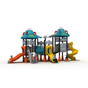 Columpio al aire libre parque infantil diseño colorido tobogán para niños parque infantil de seguridad al aire libre para niños Juego toboganes - Product Image 1